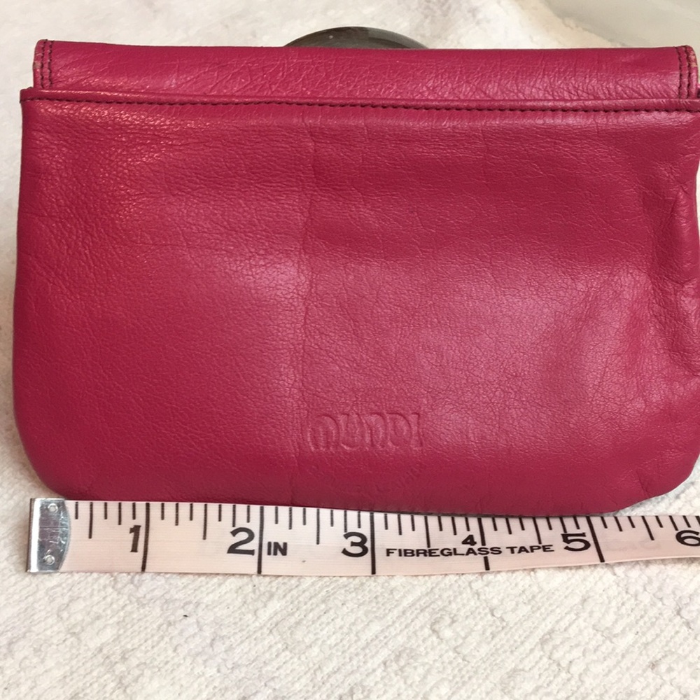 Hot Pink Buttery Soft Brazilian Leather Wallet - Picture 2 of 11